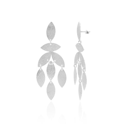 Leafy Drama Stud Earrings