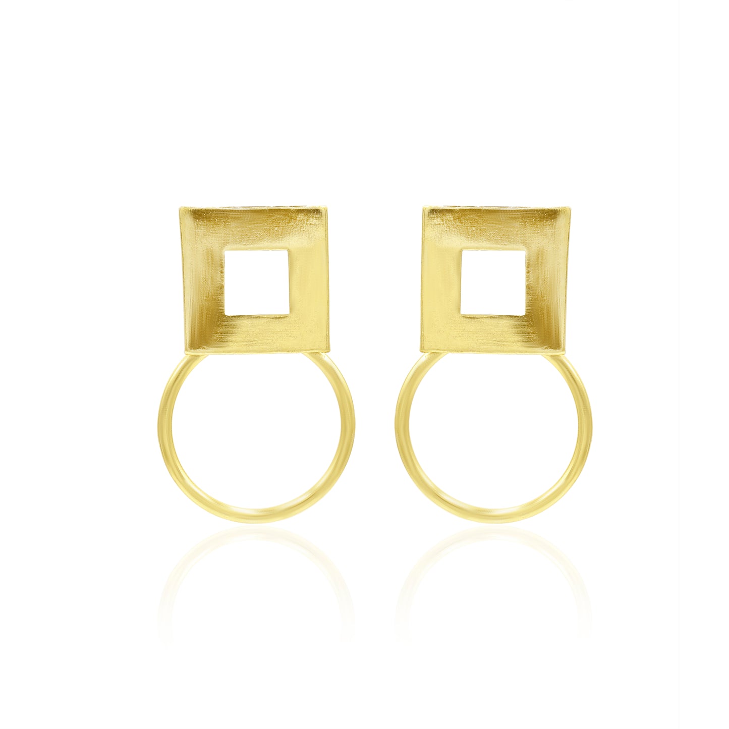 Squircle Stud Earrings