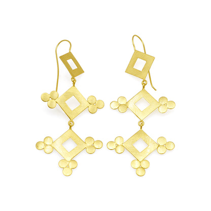 Floral Fusion Stud Earrings