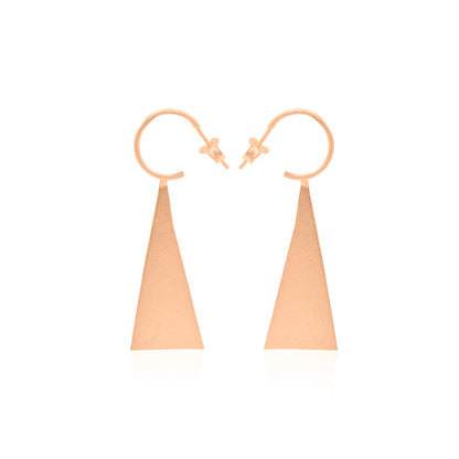Triangular Triumph Stud Earrings