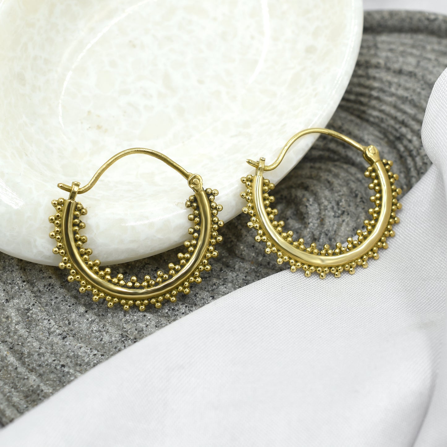 Cascading Hoop Earrings