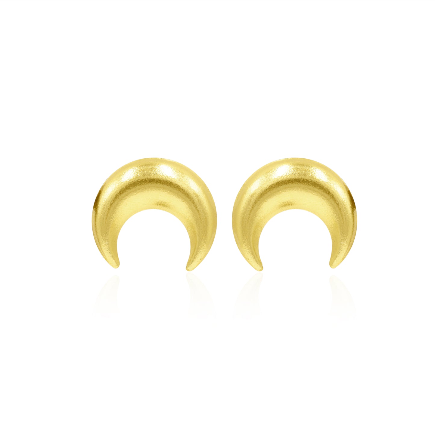 Moon Stud Earrings