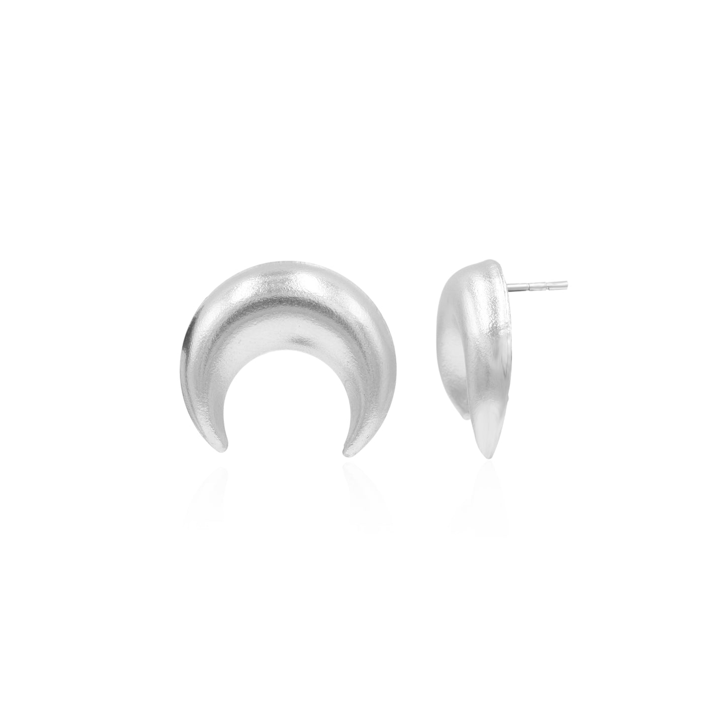 Moon Stud Earrings