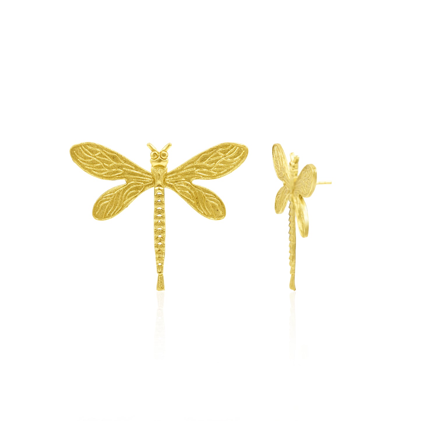 Dragonfly Radiance Stud Earrings