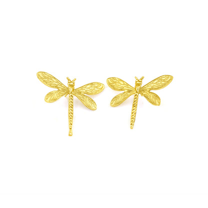 Dragonfly Radiance Stud Earrings