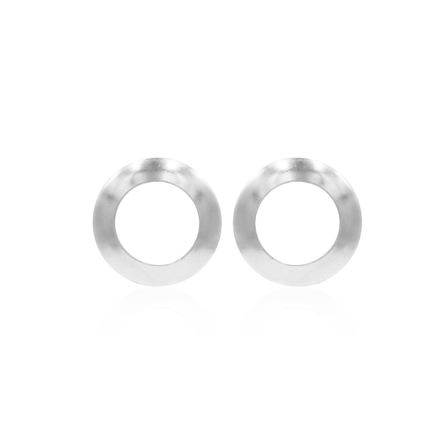 Hollow Ring Stud Earrings