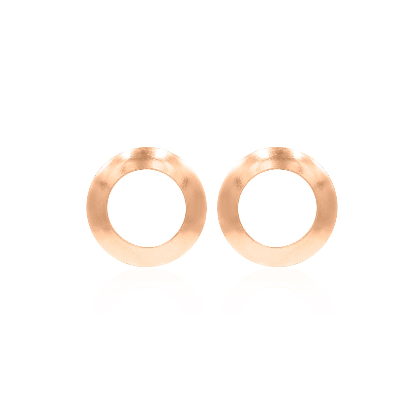 Hollow Ring Stud Earrings