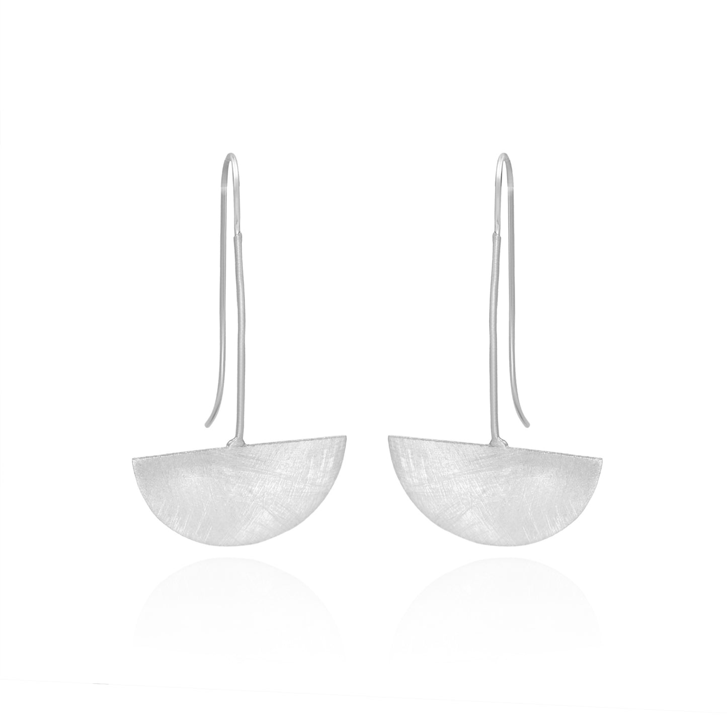 Chunky Semicircle Hook Earrings