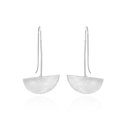 Chunky Semicircle Hook Earrings