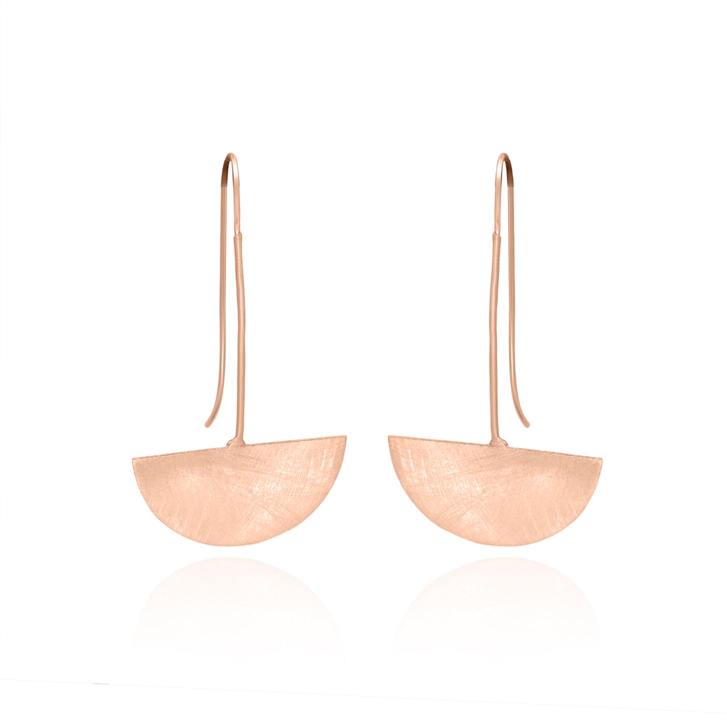 Chunky Semicircle Hook Earrings