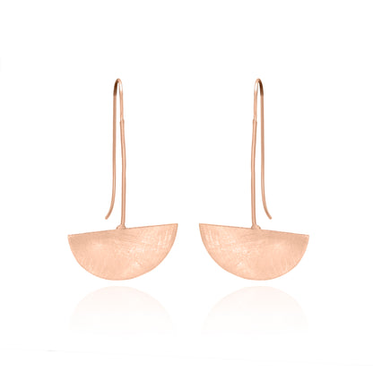 Chunky Semicircle Hook Earrings