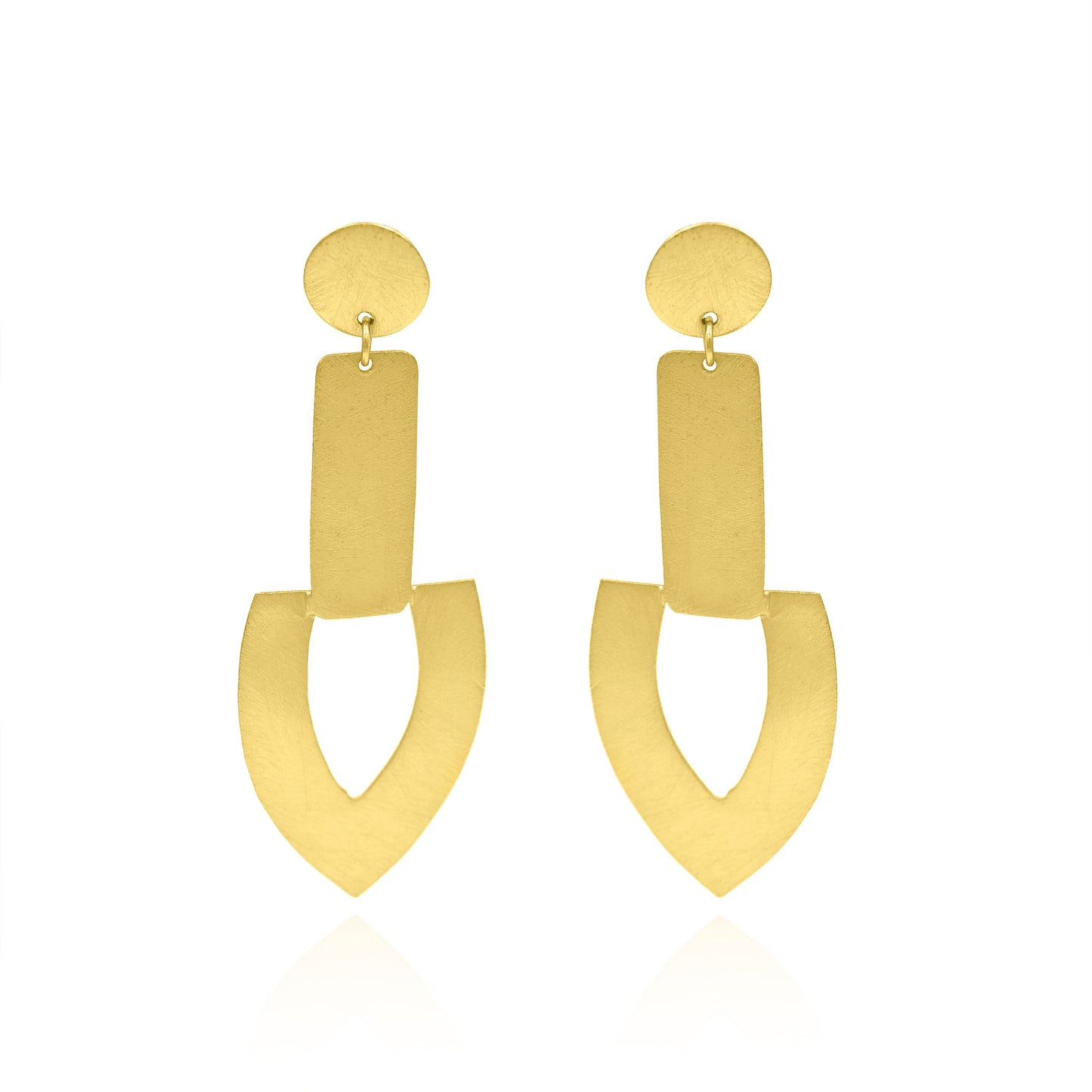 Majestic Shapes Stud Earrings