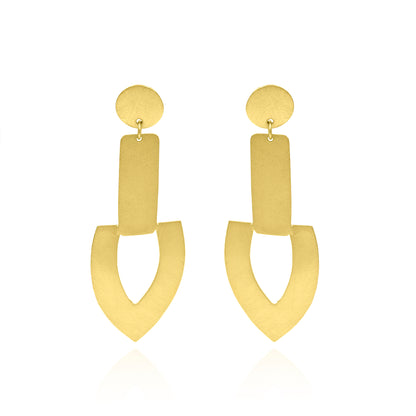 Majestic Shapes Stud Earrings