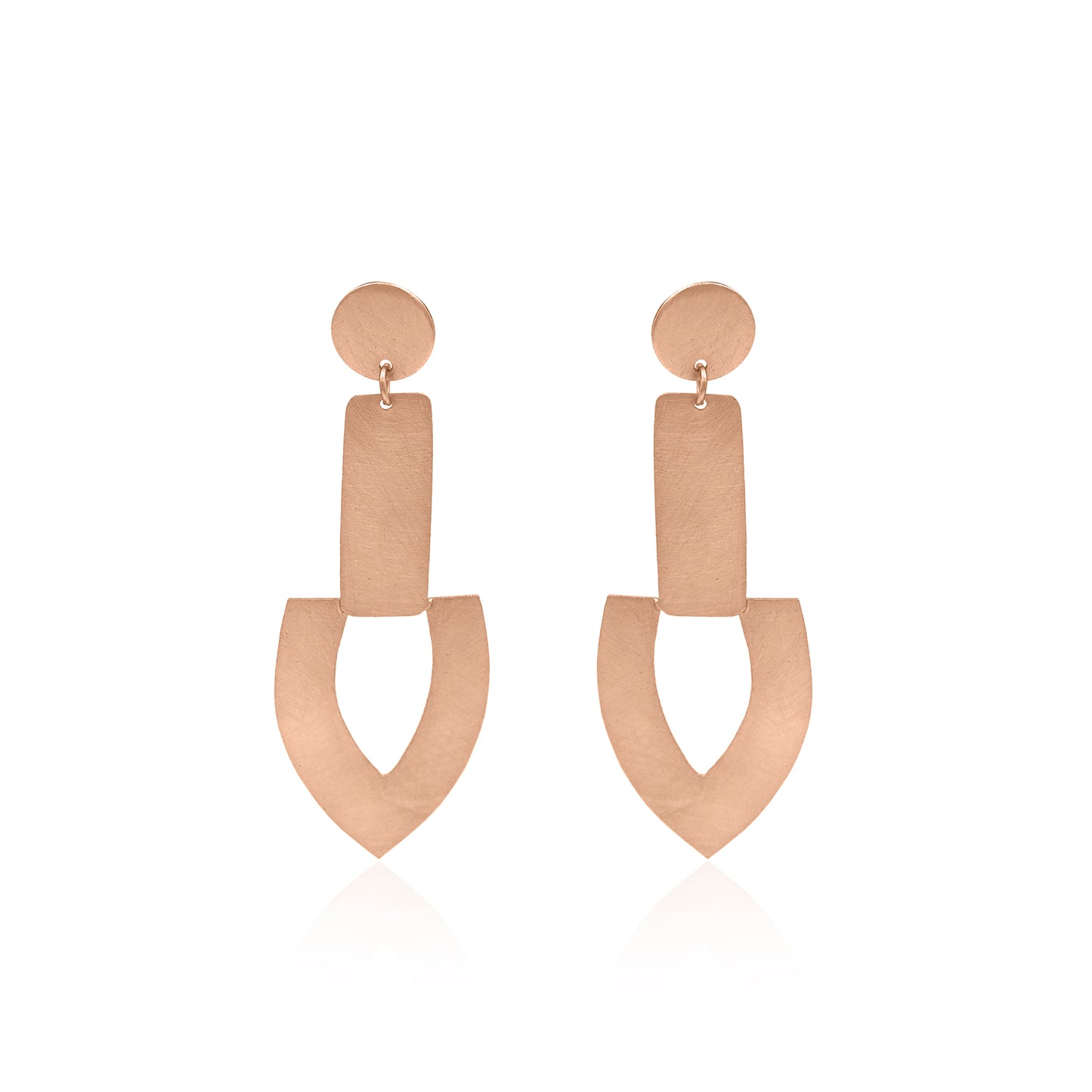 Majestic Shapes Stud Earrings