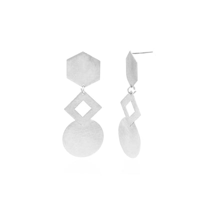 Geometrical Affair Stud Earrings