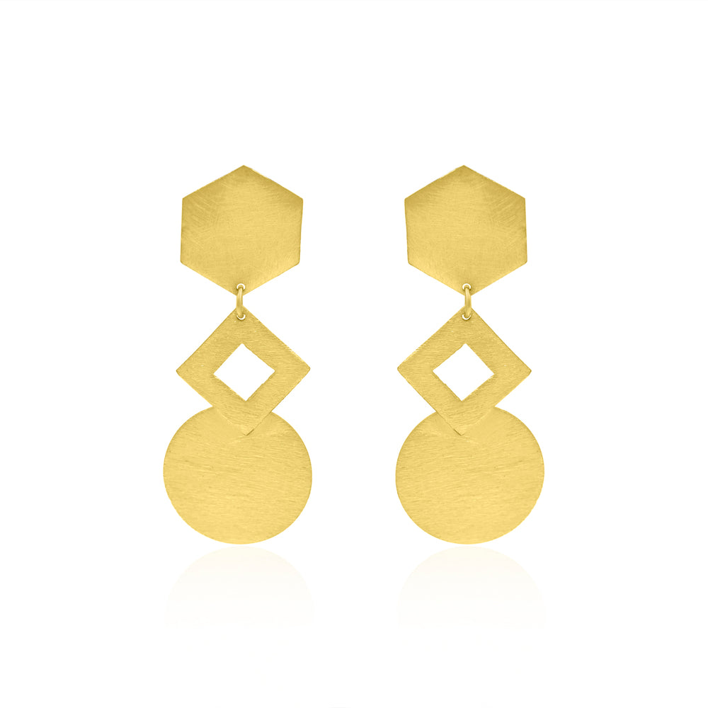 Geometrical Affair Stud Earrings