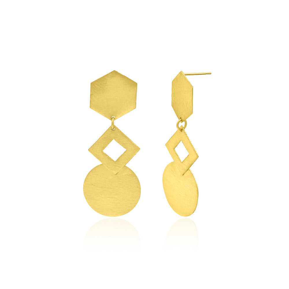 Geometrical Affair Stud Earrings