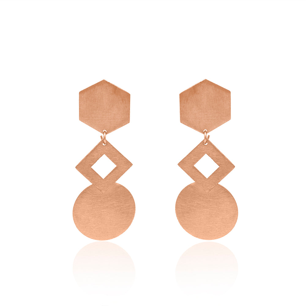 Geometrical Affair Stud Earrings