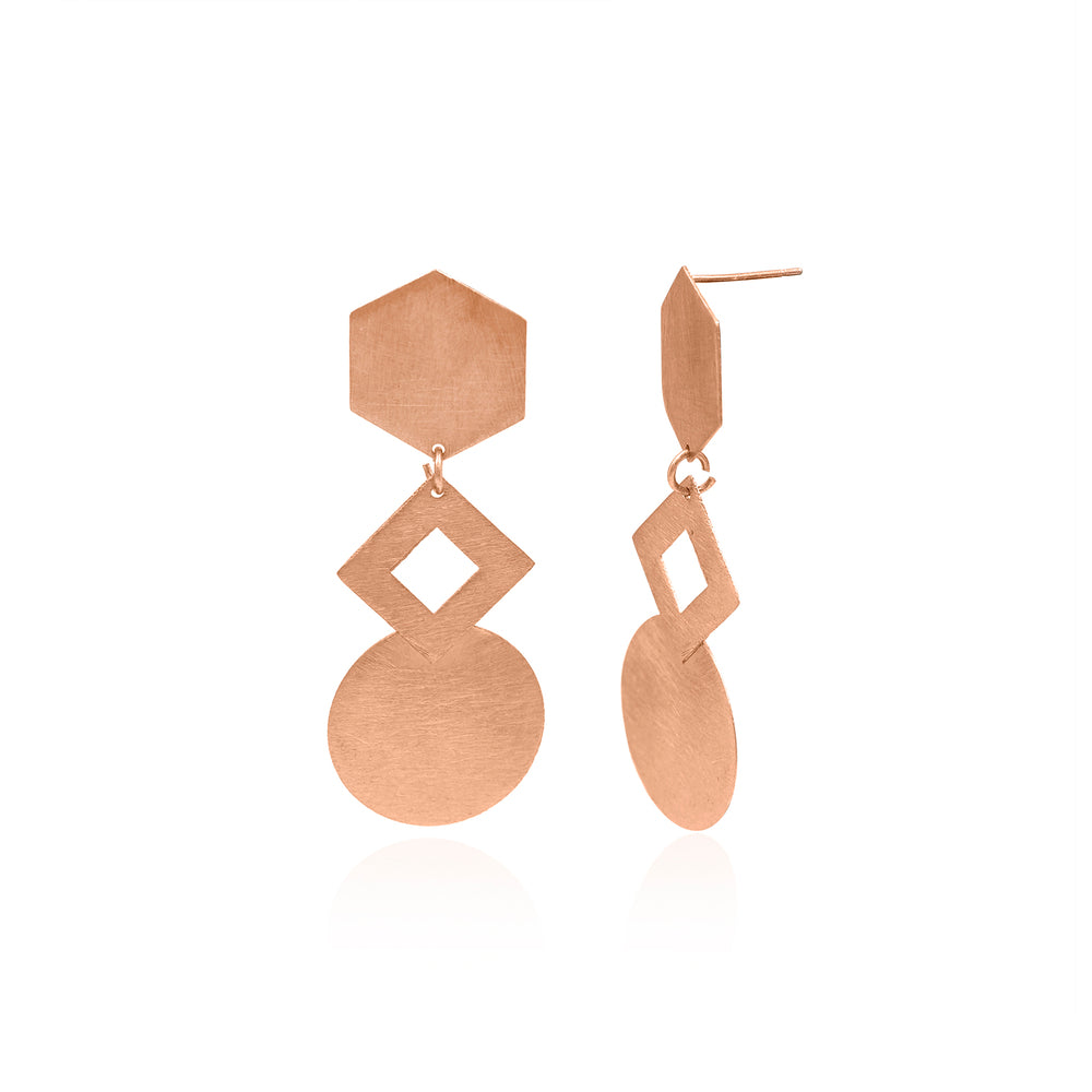 Geometrical Affair Stud Earrings