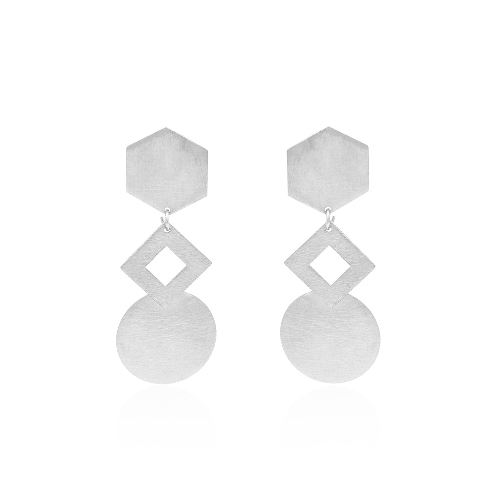 Geometrical Affair Stud Earrings