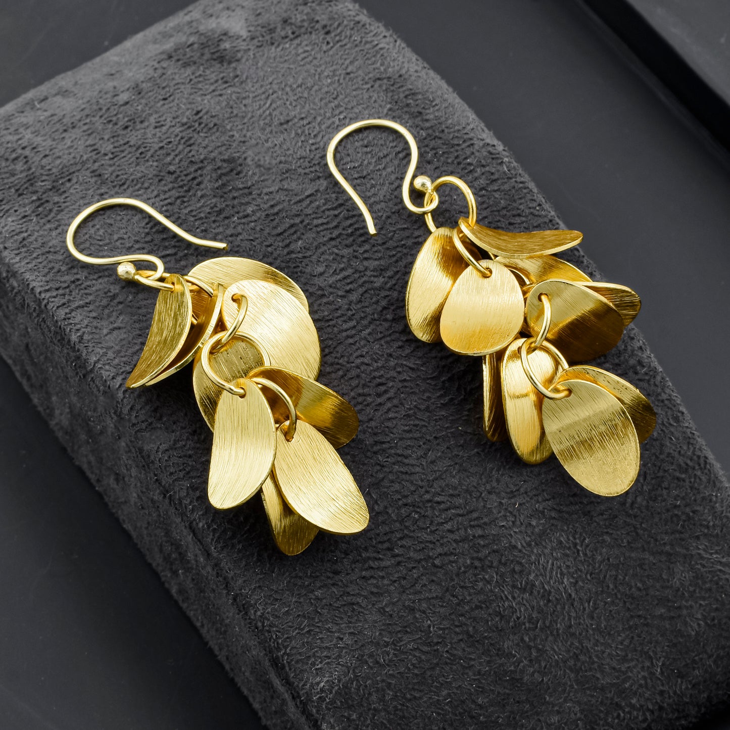 Serene Falling Hook Earrings