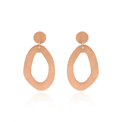 Look Into The Mirror Stud Earrings