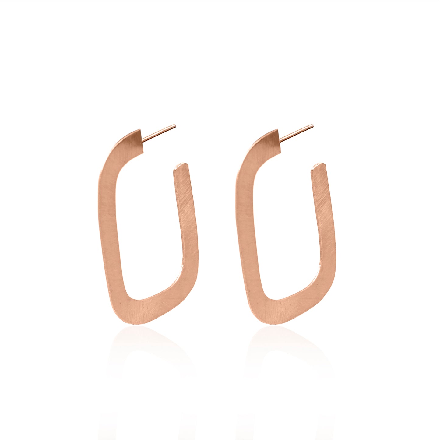 Radiant Square Hoop Earrings