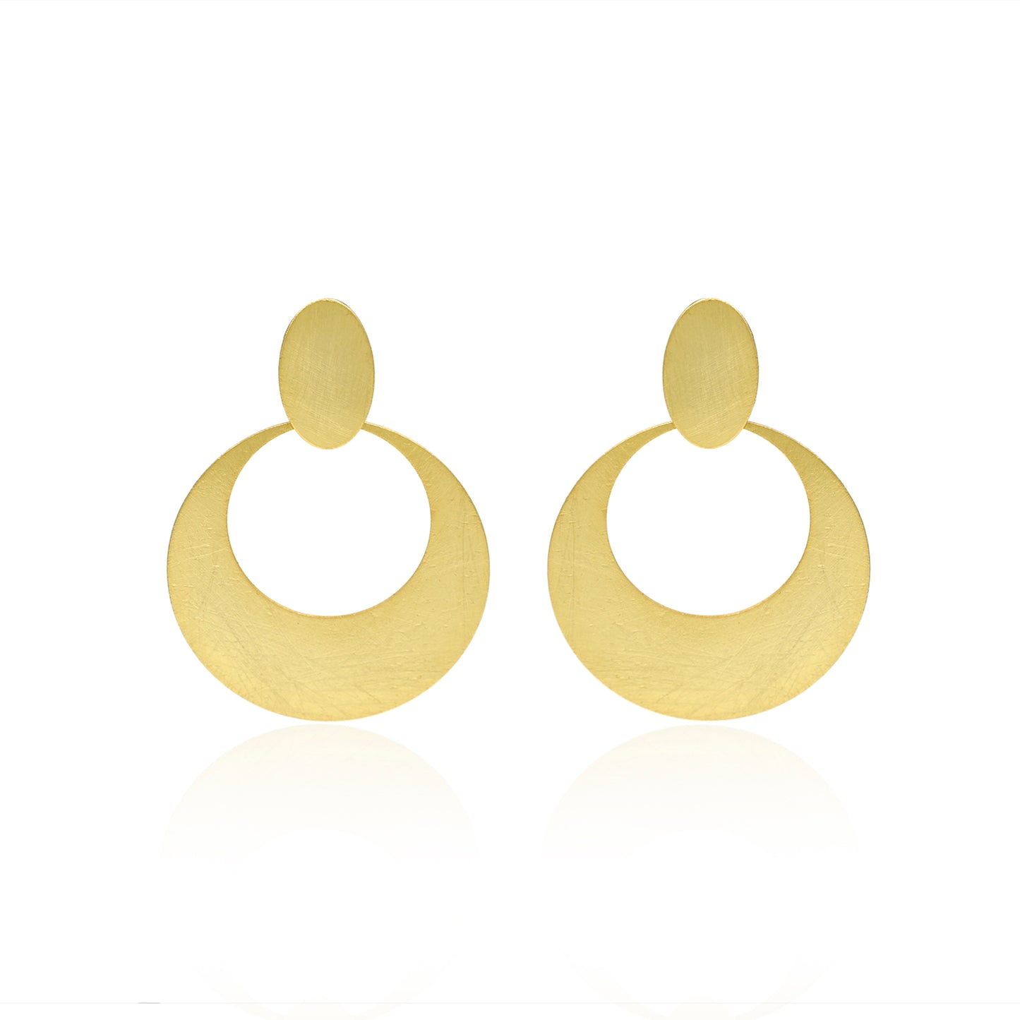 Golden Dreams Stud Earrings