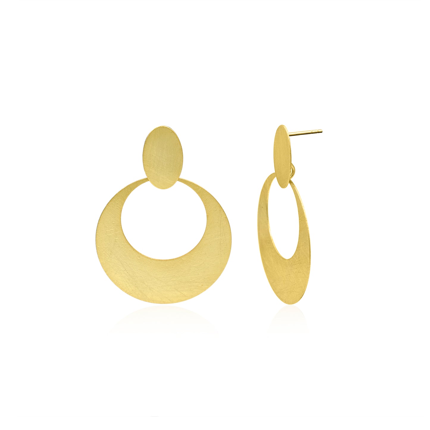 Golden Dreams Stud Earrings