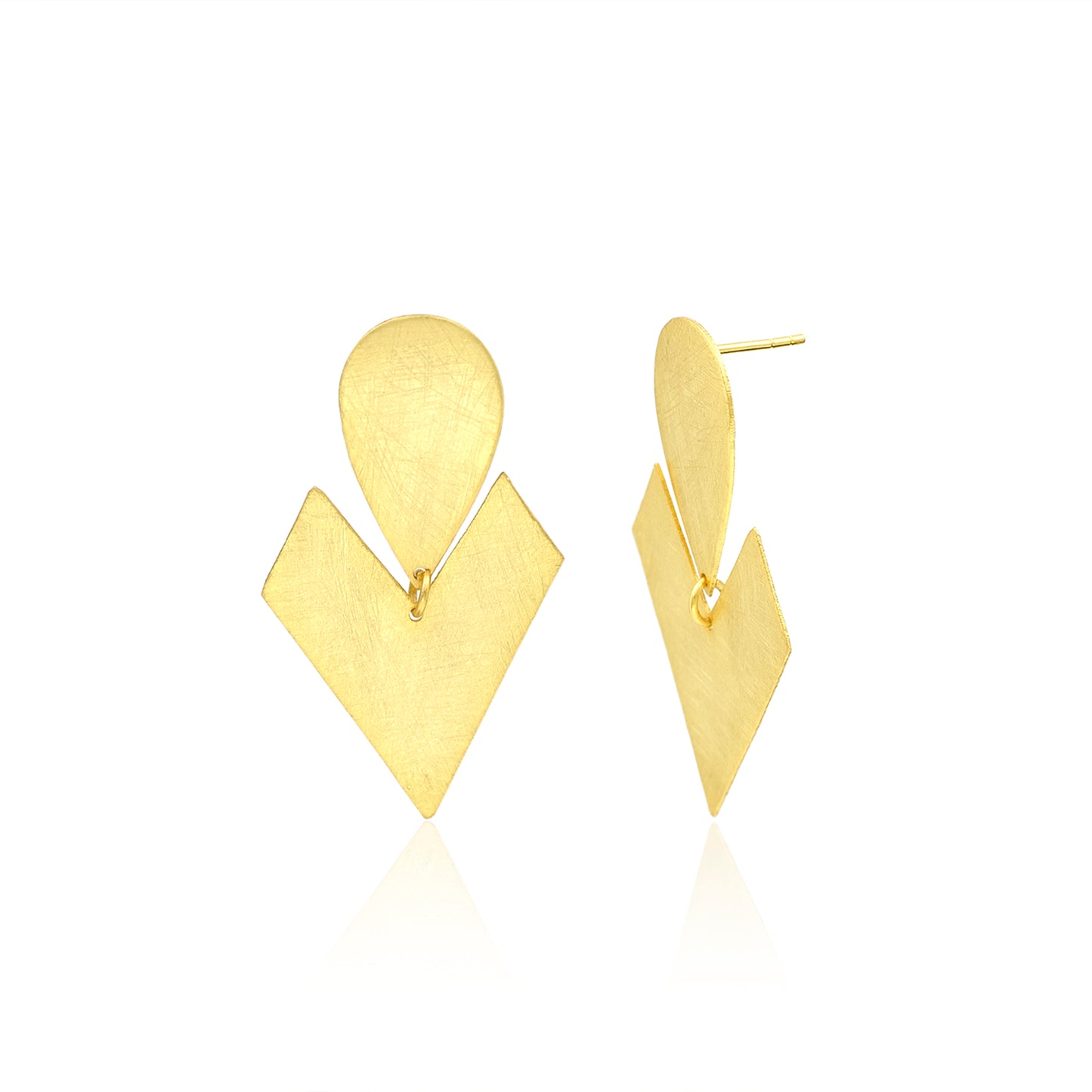 Petals Plucking Stud Earrings