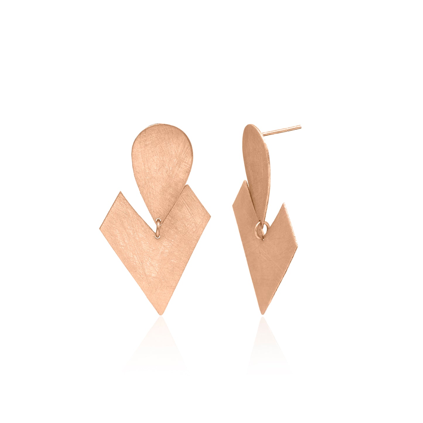 Petals Plucking Stud Earrings