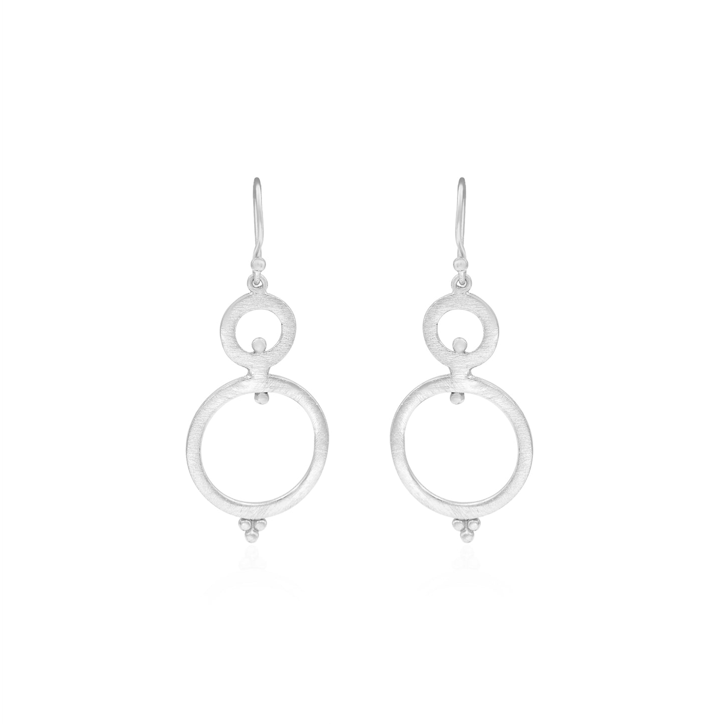 Magic Of Rings Hook Earrings