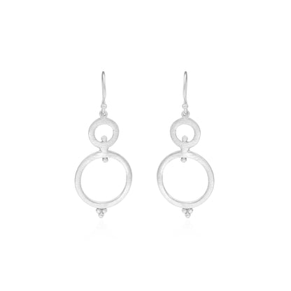 Magic Of Rings Hook Earrings