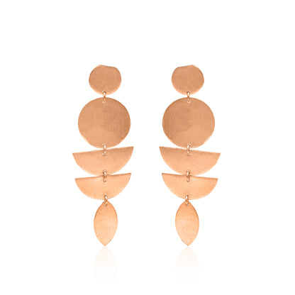 Moon Set Stud Earrings