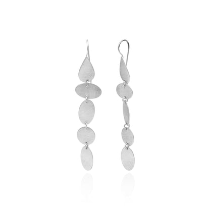 Strings Of Oval Hook Earrings