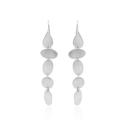 Strings Of Oval Hook Earrings