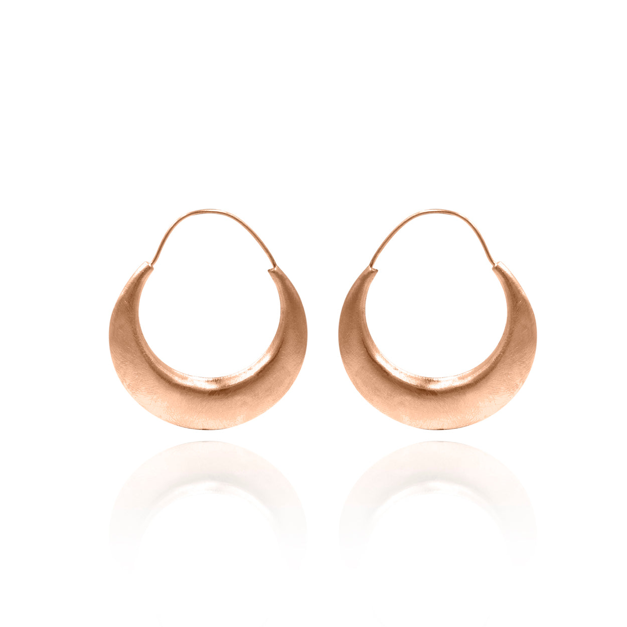 Cascading Basket Hoop Earrings