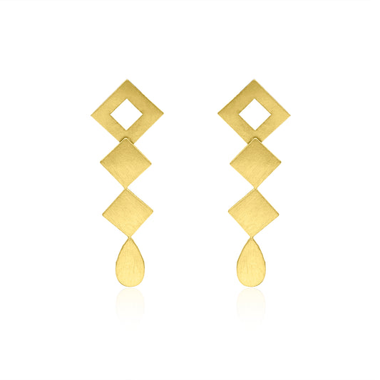 Falling Kite Stud Earrings