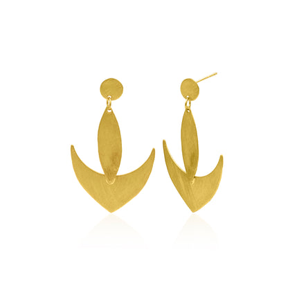 Rowing Boat Stud Earrings