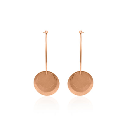 Luranex Circular Hoop Earrings