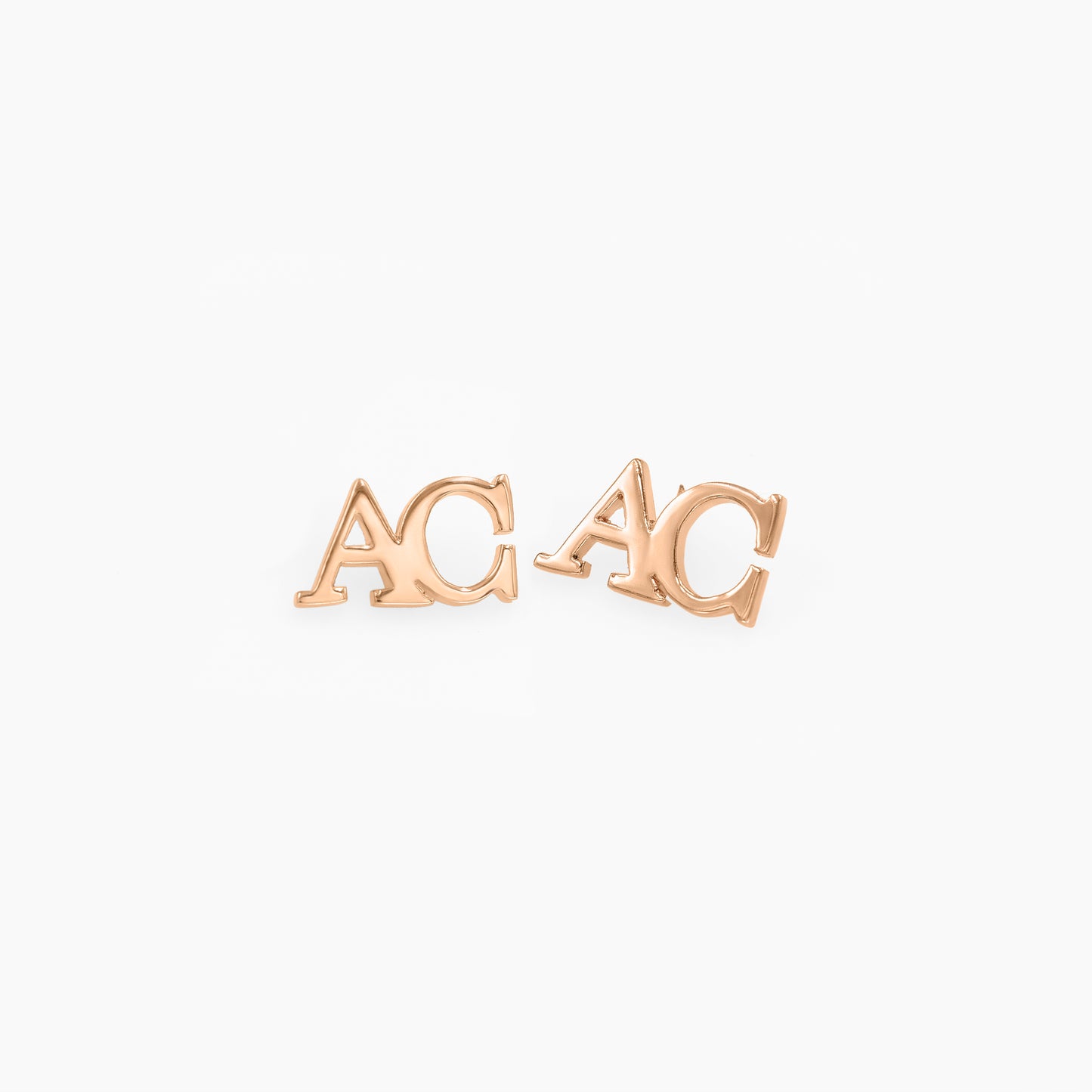 Letters AC Initial Cufflinks