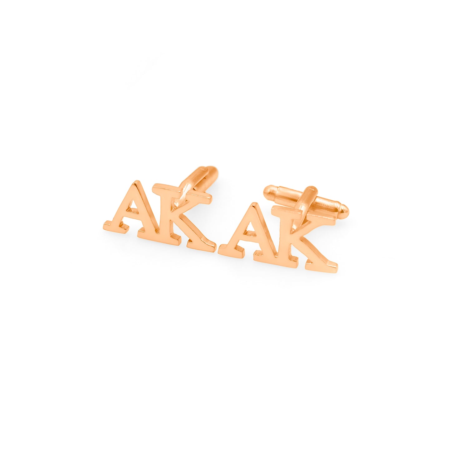 Letters AK Initial Cufflinks