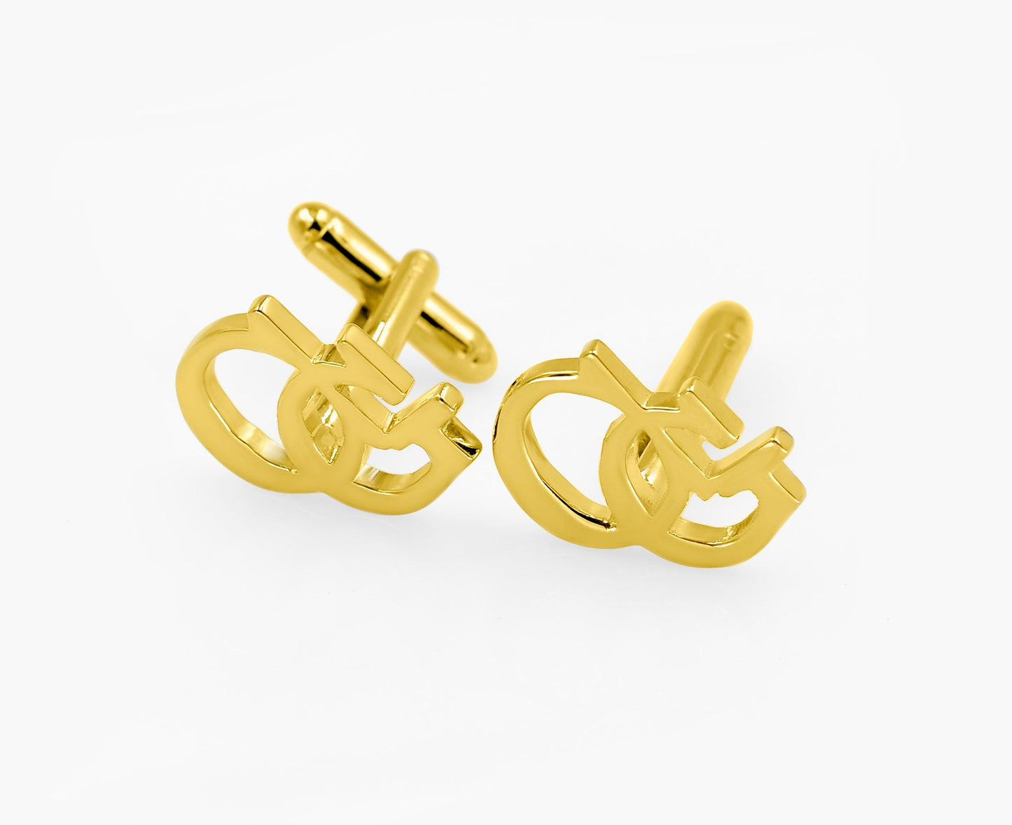 Letters CG Initial Cufflinks