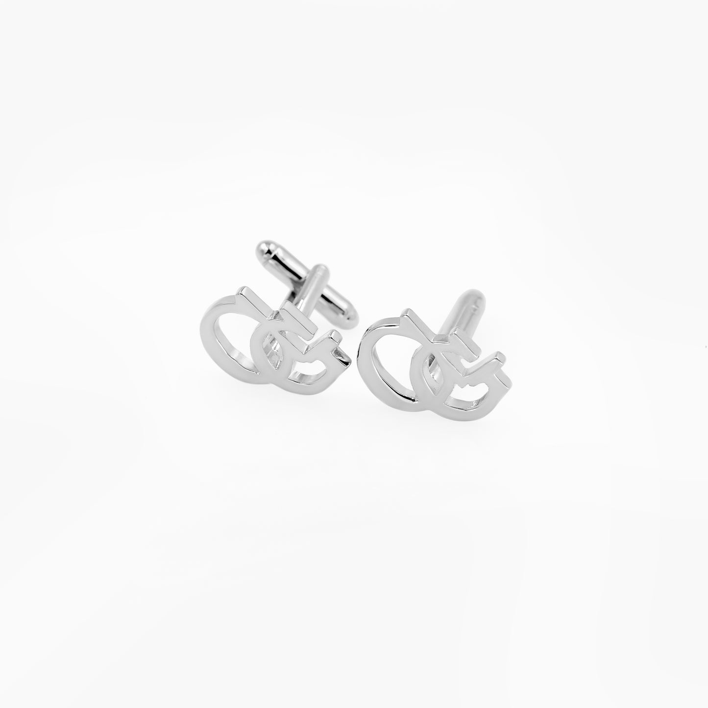 Letters CG Initial Cufflinks