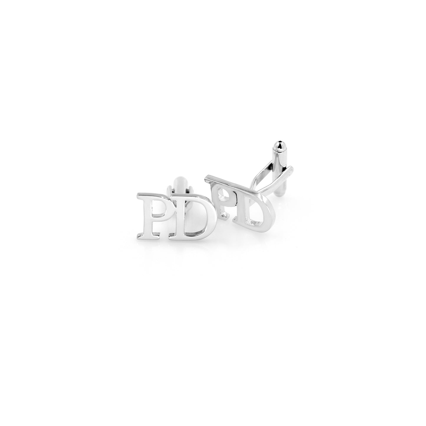 Letters PD Initial Cufflinks