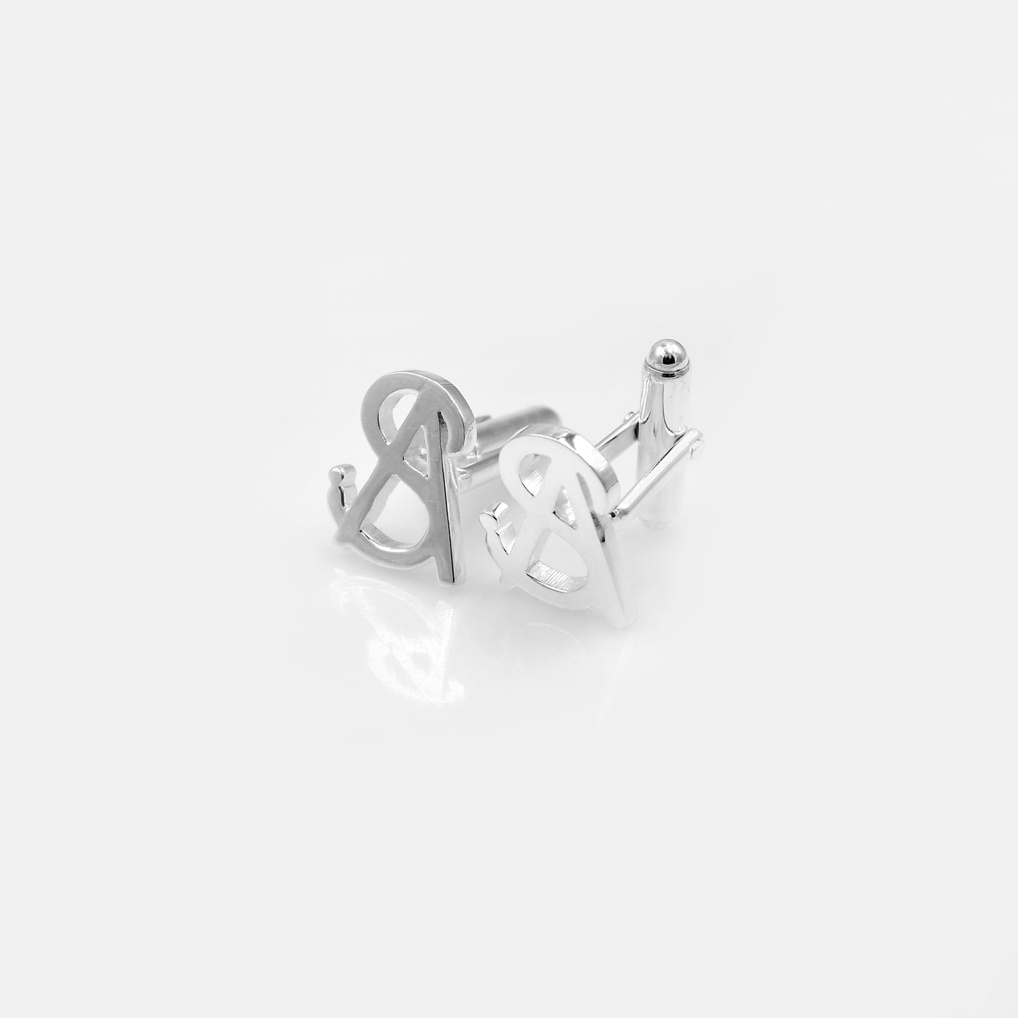 Letters SA Initial Cufflinks