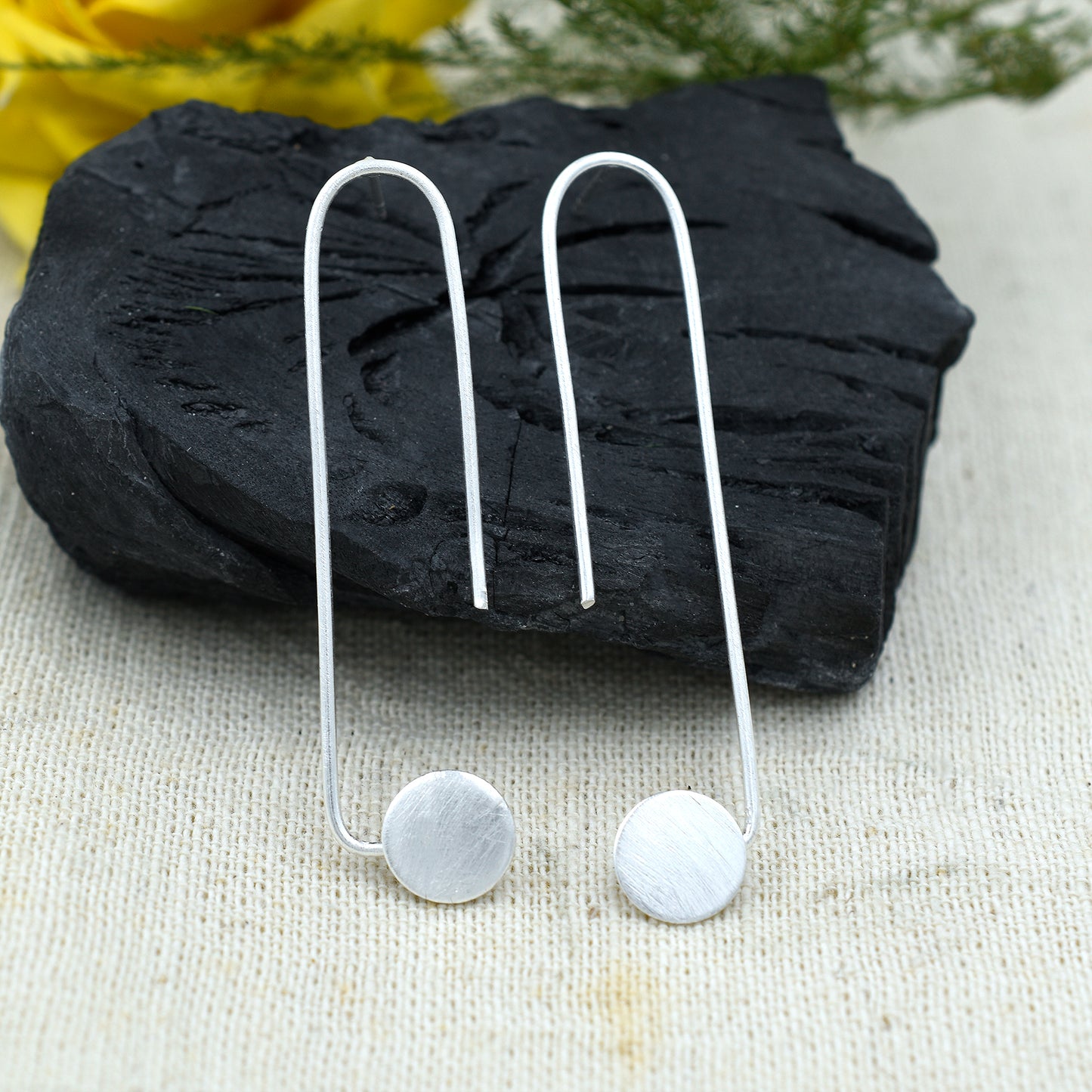 Way To The Circle Hoop Earrings