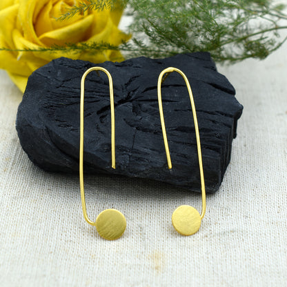 Way To The Circle Hoop Earrings