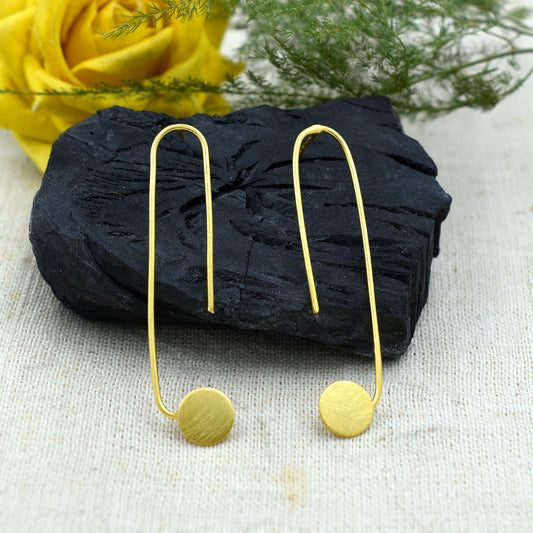 Way To The Circle Hoop Earrings