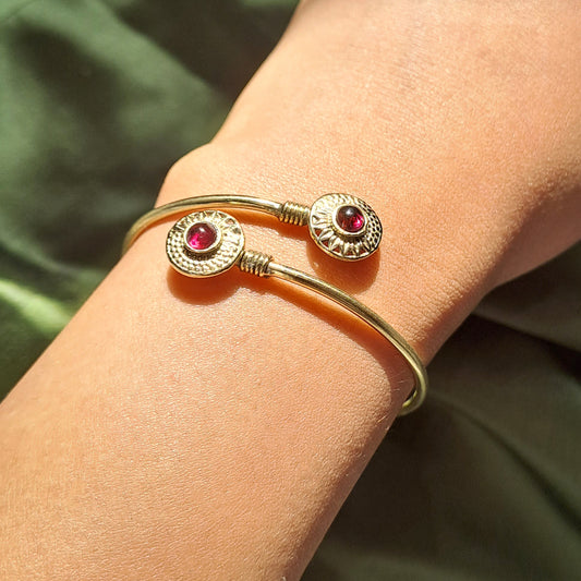 Rays Of Garnet Handcuff